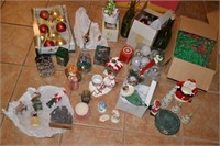 Christmas Decorations/Candles/Bells/Figurines
