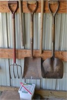 Forks and shovels