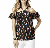 New popsicle cold shoulder ruffle too large