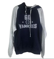 Yankees Men’s Large Blue Gray Embroidered