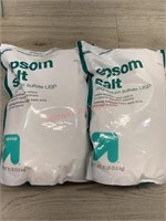 2 bags 8 lbs Epsom salts