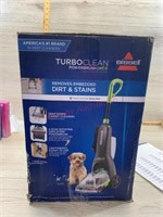 Bissell turbo clean power brush pet box has been