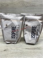 2 bags protein powder