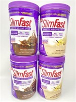 New (4) SlimFast Weight Loss Shake Mixes (2)