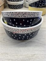 Set of two dog bowls