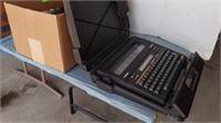 CANON TYPESTAR 6 ELECTRIC TYPEWRITER AND....