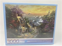 New 1000 Piece Jigsaw Puzzle Coastal Town at