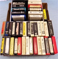 GROUP OF 8 TRACK TAPES