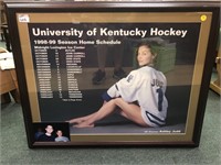 Framed 1998-99 University of Kentucky Hockey