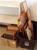 LARGE GROUP OF PICTURE FRAMES