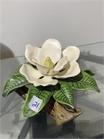 Caramic Magnolia Flower