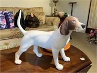 Ceramic Bird Dog Figurine