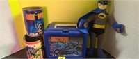 BATMAN Lunchbox Thermos, Puzzle tins,Figurine