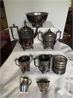 SLP Tea Set Labeled Insitute