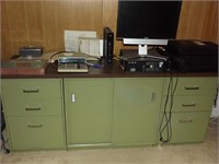 Desk and Computer Hardware