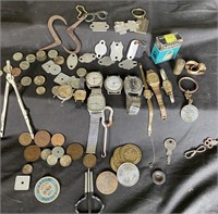 Vtg Watches, Tokens, etc.