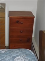 Four Drawer Wooden Cabinet
