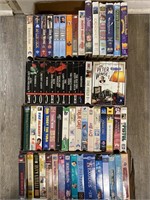 VHS Tapes - John Wayne, Alfred Hitchcock & More