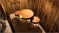 Small Chair and Table Decor