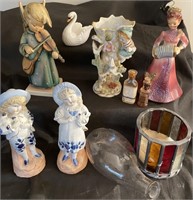 Goebel Figurines, Liggett Rochester, NY Bottles
