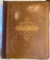 1876 "History Of Ontario County"-Good Condition