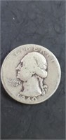 1940 silver quarter