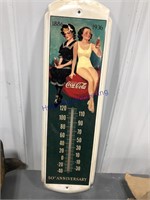 COCA-COLA THERMOMETER-APPROX 16"T