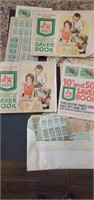 Very large collection of S & H stamps and saver