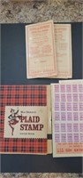 Stamp books.  MacDonald's, Musket and Henriksen,