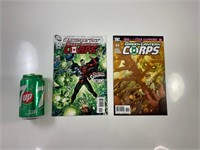 2 DC COMICS "GREEN LANTERN" en anglais 2009 et