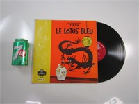 Disque vinyle Le lotus bleu Tintin