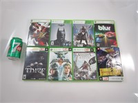 8 jeux Xbox 360