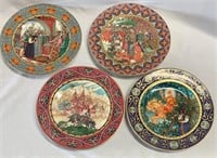 4 Volleroy & Boch Collectors Plates
