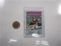 Carte de Hockey Bobby ORR 74-75