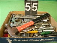 Flat Of Tools - Sockets - Hammer - Wrenches