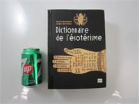 Livre "Dictionnaire de l'ésotérisme"