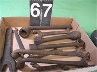 Flat Of Old Wrenches
