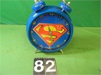 Superman Alarm Clock Works
