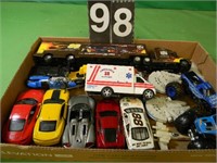 Flat Of Toy Cars