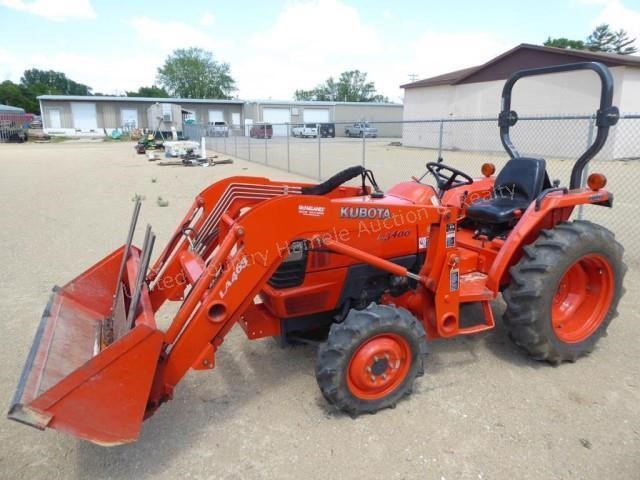 Kubota Tractor, NH Skid Steer & More Online Only Auction