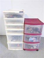 Storage Stacking Drawers w/Misc Tools
