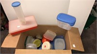 Storage containers includes Rubbermaid,