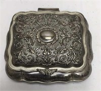 Silver Plate Jewelry Box