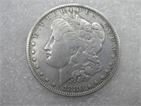 1880 Silver Morgan Dollar - Philadelphia Mint