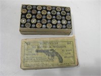 Antique Box Of 50 Winchester .32 Rounds