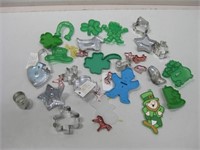 Lot Of Assorted Cookie Cutters
