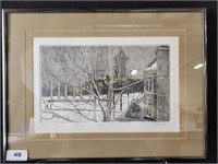 Frank Stack Etching Artist Proof