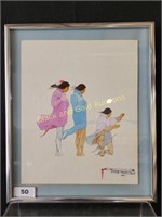 Doug Maytubbie painting of Native Americans