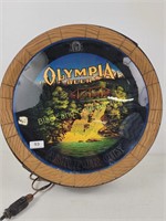 Olympia Beer Barrel Bar Light