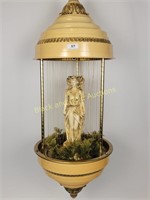 Mid Century Grecian Lady Rain Lamp